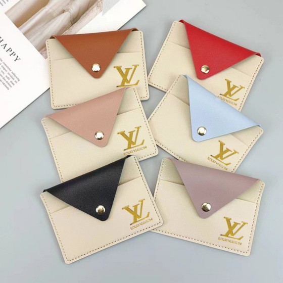 Fashion Leather Card Holder Storage Bank Credit Cash Card ID Card Passport Holders Bag Organizer Case Wallet Pocket Purse